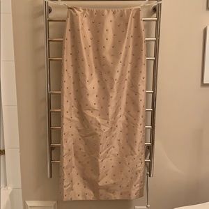 Silk evening 2pc Bustier gown! Designer